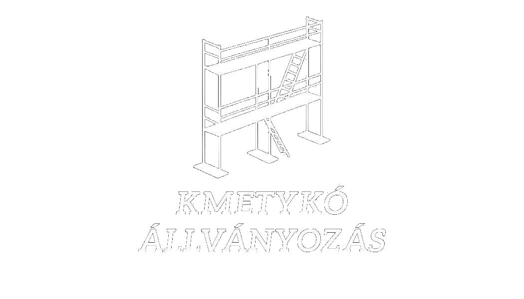 Kmetykó Állványozás logó